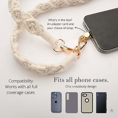 Wear Hope Macramé Crossbody Strap