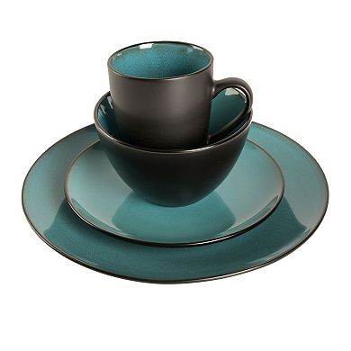 Gibson Elite Soho Lounge Round 16pc Dinnerware Set
