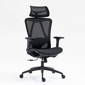 High Back Ergonomic Mesh Office Chair with 3D Armrests Lumbar Support Adjustable Desk Chair