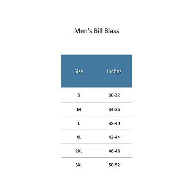Bill Blass Men's Big & Tall 35mm Leather Profile Belt