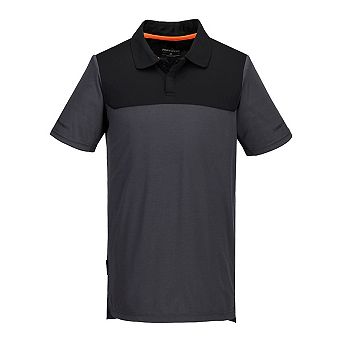 Portwest Mens EV4 Plain Polo Shirt