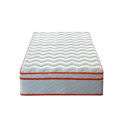 KWPZQEB 10 inch Hybrid Mattress in a Box with Individual Pocket coil, Medium Firm