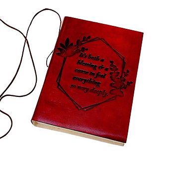 Feel Deeply Leather Journal