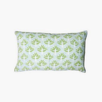 Zeenat Lumbar Throw Pillow Cover