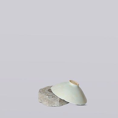 Porcelain Small Lotus Conical Bowl