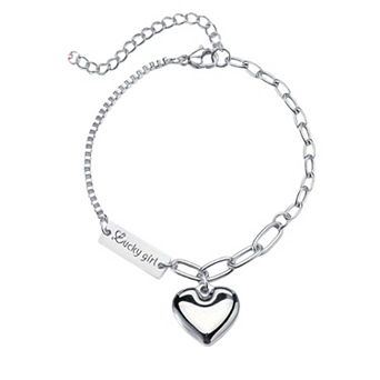 Heart-Shaped Anklet, With A Small And Lovely Heart Design
