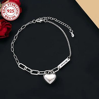 Heart-Shaped Anklet, With A Small And Lovely Heart Design