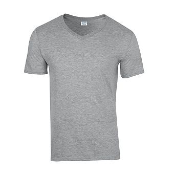 Gildan Unisex Adult Softstyle V Neck T-Shirt