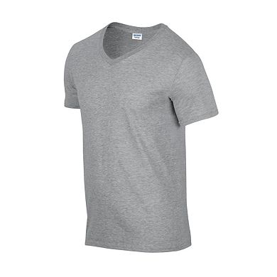 Gildan Unisex Adult Softstyle V Neck T-Shirt