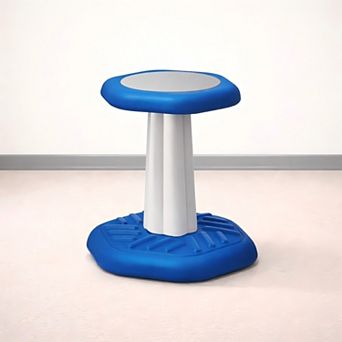Heybly Kids Wobble Chair with Cushion, 360° Active Wobble Stool for Kids, Sensory Balance Chair