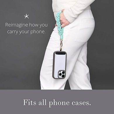 Fresh Mint Macramé Wrist Strap