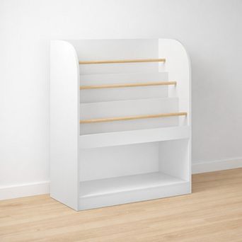 Heybly Kids Front-Facing Bookshelf, Toddler Book Display Shelf, Children’s Bookcase