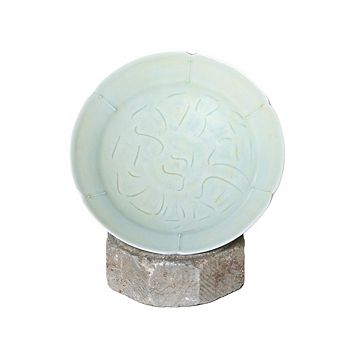 Porcelain Small Peony Dish