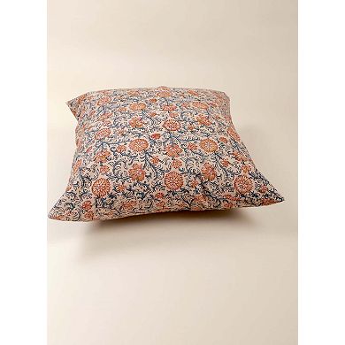 Sunset Horizon Kalamkari Handcrafted Pillow
