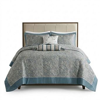 Jacquard Bedspread Set with Throw Pillows