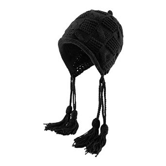 Beanie Hat Tassel for Women Height 10.24" 1 pc
