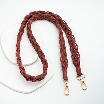 Wear Hope Macramé Crossbody Strap