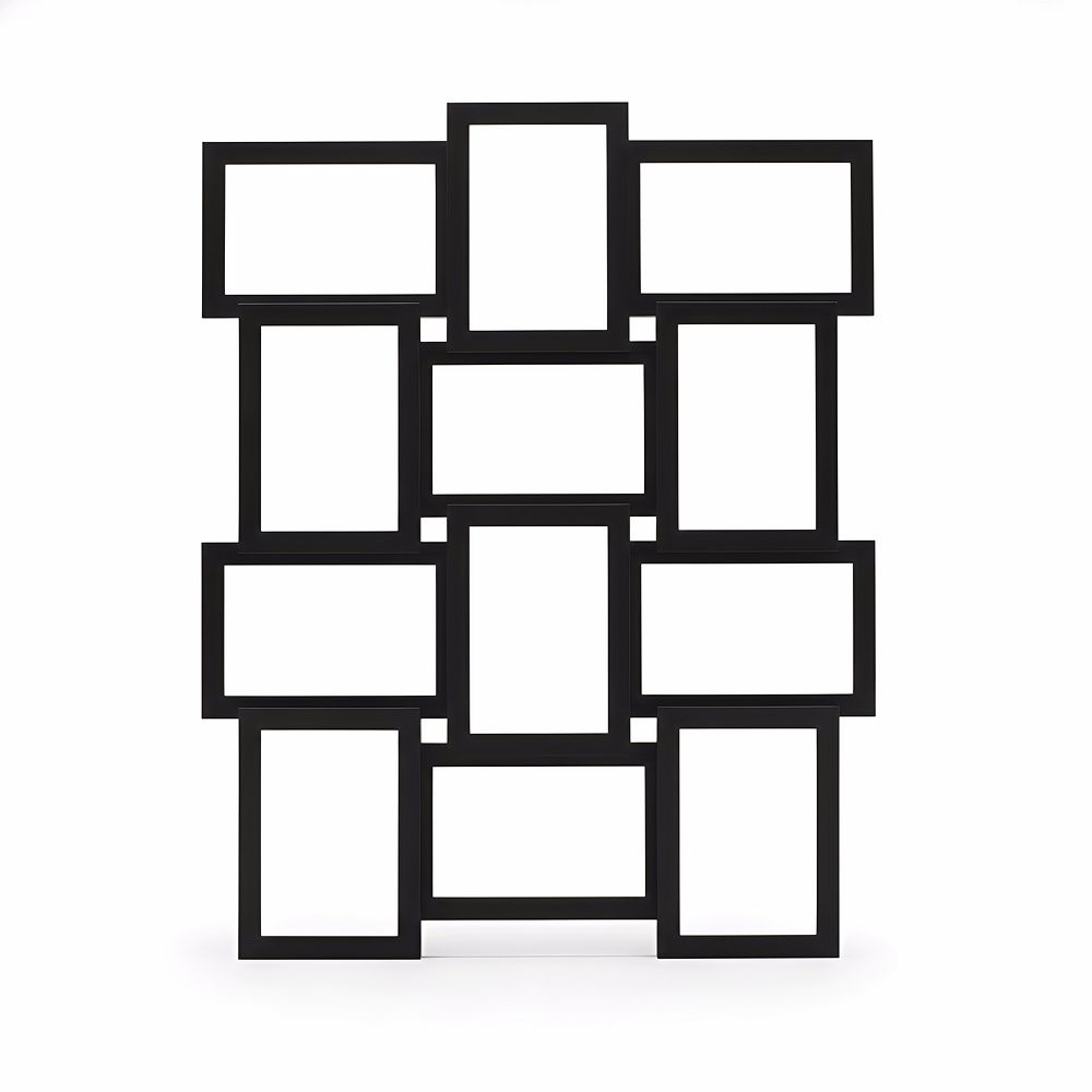 12 Opening Photo Collage Frame Wall Mount for Family Photos