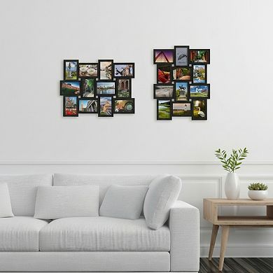 12 Opening Photo Collage Frame Wall Mount for Family Photos