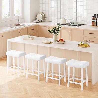 Set of 4 Counter Height Bar Stools