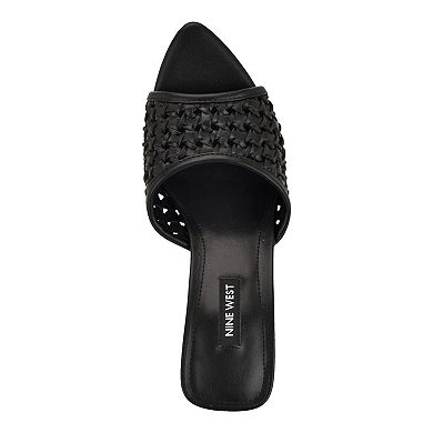 Nine West Kirela Women's Open Back Heeled Mules