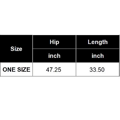 Women's Ruffle Hem Wrap Sarong Self-Tie Knot Beach Cover Up Flowy Sheer Swimsuit Wrap