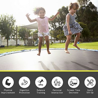 16 Foot Trampoline Replacement Mat High Elastic PP Jumping Surface