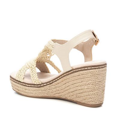 XTI Women's Braided Wedge Sandals 142753