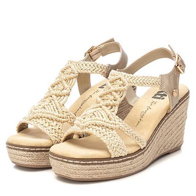 XTI Women's Braided Wedge Sandals 142753