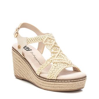 XTI Women's Braided Wedge Sandals 142753