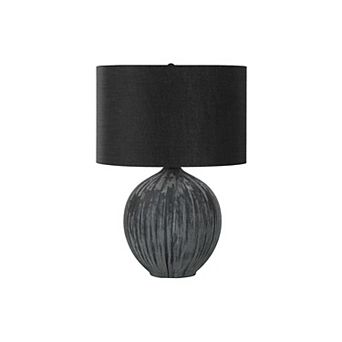 Lighting Table Lamp Black Ceramic Black Shade Contemporary