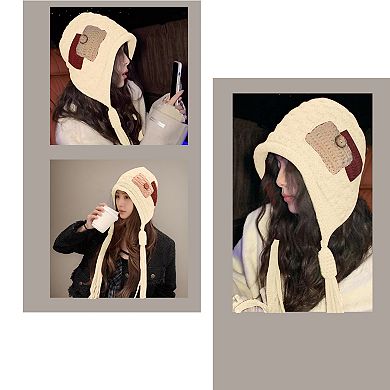 Beanie Hat Tassel for Women Height 9.06" 1 Pc