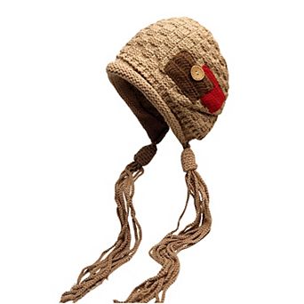 Beanie Hat Tassel for Women Height 9.06" 1 pc
