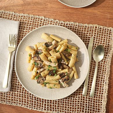 Gibson Elite Sandy Pines 12pc Reactive Glaze Dinnerware Set