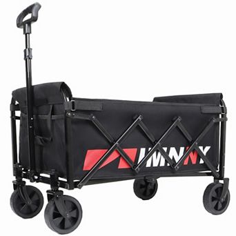 Collapsible Wagon, 360lbs Capacity Lightweight for Camping, Grocery & Outdoor