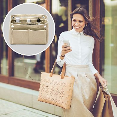 Felt Handbag Insert Organizer
