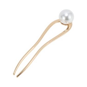 4.33"x1.06" U-shaped Decorative Hairpin for Women 1 pc