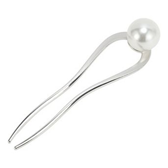 4.33"x1.06" U-shaped Decorative Hairpin for Women 1 pc