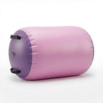 Inflatable Air Roller for Gymnastics Training, Tumbling Barrel for Kids Junior Gymnasts Yoga