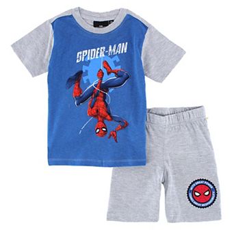 Textiel Trade Boys Spiderman Short Pajama Set