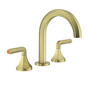 8 in Widespread Double Handle Bathroom Faucet with Quick Connect Hose, Water Supply Hose