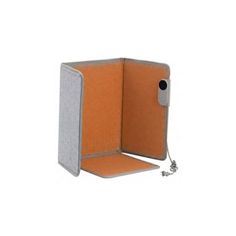 Under Desk Space Heater Foldable Foot Warmer with Remote Control and Timer