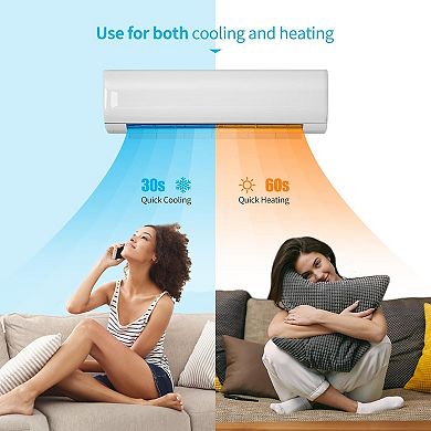 18000 BTU Mini Split Air Conditioner with Pre-Charged Heat Pump
