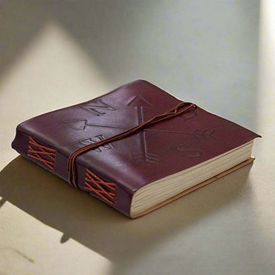 Compass Artist Handmade Leather Journal
