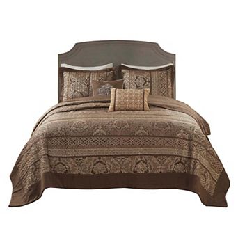 Reversible Jacquard Bedspread Set