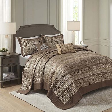 Reversible Jacquard Bedspread Set
