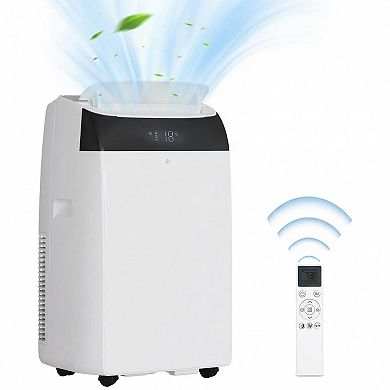 14,000 BTU Portable Air Conditioner, Cools 750 Sq.Ft, 3-in-1 AC Unit, Dehumidifier & Fan with Remote