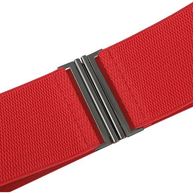 Women's Stretchy Belts Vintage Elastic Waistband for Dresses