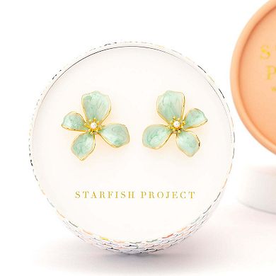 Hope in Bloom Flower Earrings