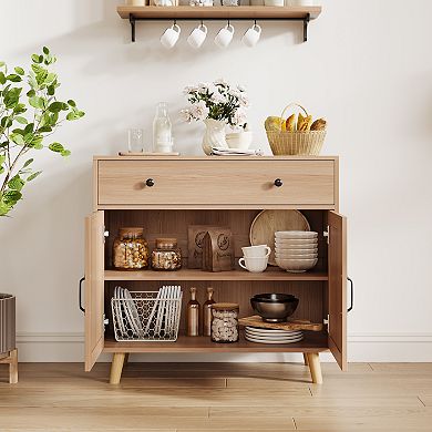 TV Cabinet Storage Unit Without Upper Storage